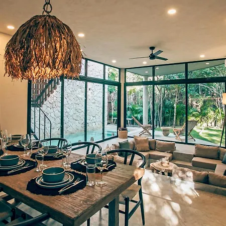 Boho Jungle Villa -Pvt Pool -Concierge-Hammock 7B Tulum Exterior photo